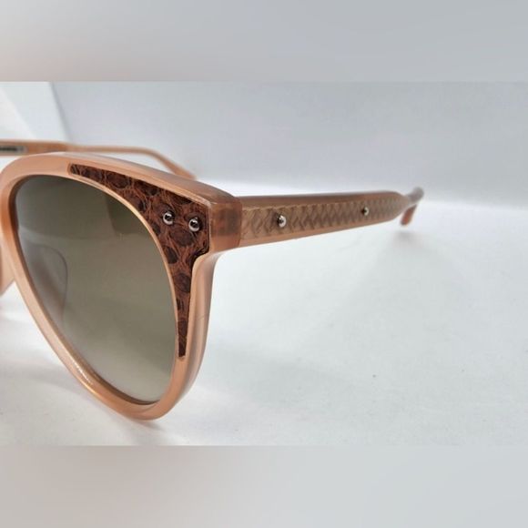 Bottega Veneta Sunglasses BV0119SA Nude Pink - Picture 5 of 10